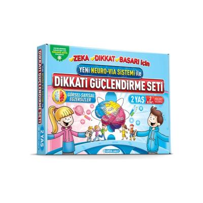 Adeda Yayınları 2 Yaş İçin Dikkati Güçlendirme Seti