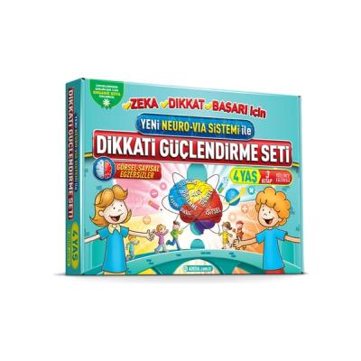 Adeda Yayınları 4 Yaş İçin Dikkati Güçlendirme Seti