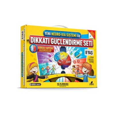 Adeda Yayınları 8 Yaş İçin Dikkati Güçlendirme Seti