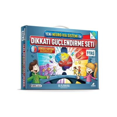 Adeda Yayınları 9 Yaş İçin Dikkati Güçlendirme Seti