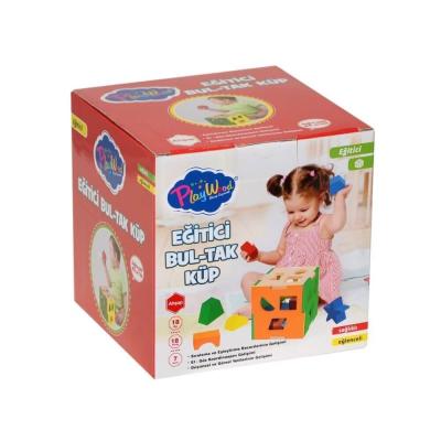 Ahşap Bultak Küp 18 Parça 18+ Ay