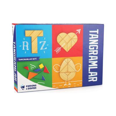Curious and Genius Tangram Seti