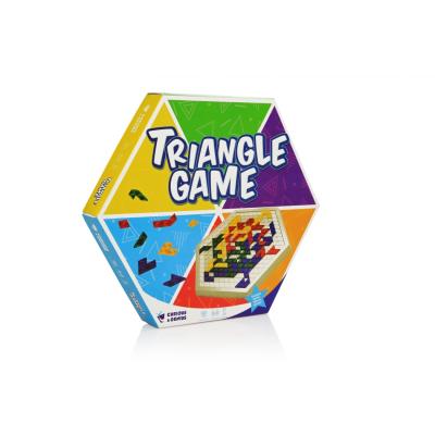 Curious and Genius Triangle Game