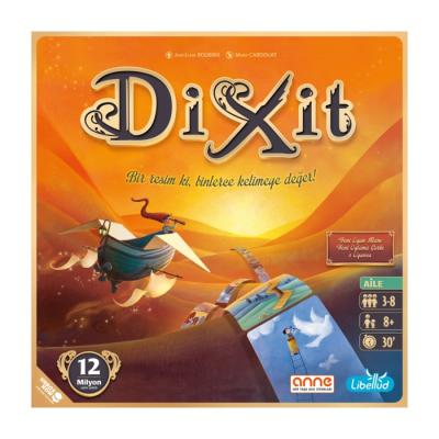 DiXit Yeni!, 3-8 Oyuncu, 8 Yeni Oylama Çarkı, Yeni Oyun Alanı, Dixit Dünyası Uygulaması