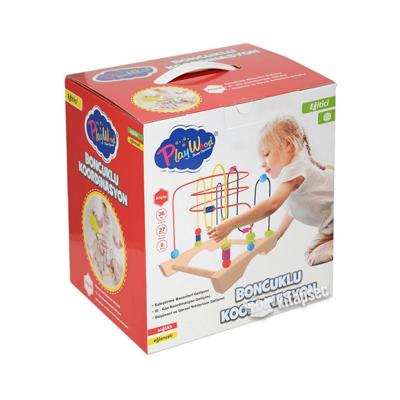 Kutuda Ahşap Boncuklu Koordinasyon 3+ Yaş